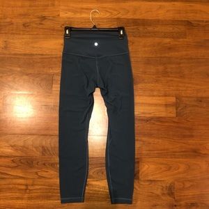 lulu lemon align pants 25”